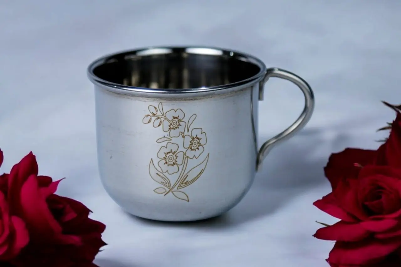 Classic Stainless Steel Tea Cup – Durable & Elegant Cup for Daily Use and Travel | Coffee and Tea Cup Set of 6 | 130 ML - Image 11