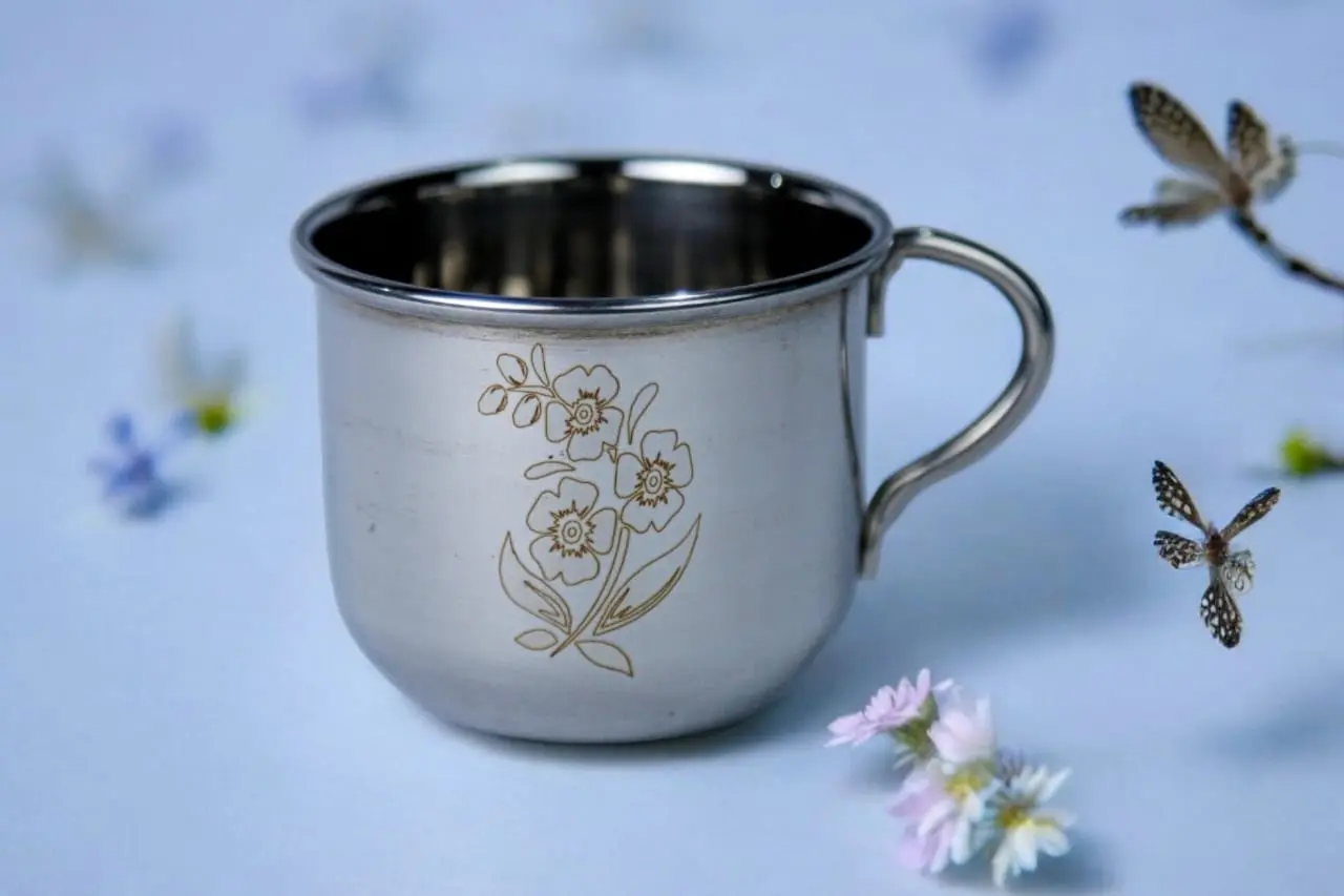 Classic Stainless Steel Tea Cup – Durable & Elegant Cup for Daily Use and Travel | Coffee and Tea Cup Set of 6 | 130 ML - Image 7