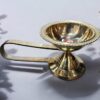 Traditional Brass Dhoop Dani / Kapoor Dani – Handcrafted Incense Burner for Puja & Aromatic Rituals