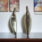 Pure Brass Banana for Hindu Puja | Traditional Ritual Fruit Offering | Set of 2