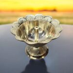 Traditional Brass Devdas Akhand Jyoti Diya for Puja and Eternal Flame Rituals