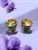Sunflower Shaped Brass Akhand Jyoti Diya – Eternal Flame Diya for Mandir & Puja Decor | set of 2