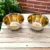 Handcrafted Pure Brass Bowl | Traditional Ayurvedic Katori for Eating & Serving | Antique Finish | 100% Brass | Made in India I Tableware I Set of 2 I 300 Gr I Golden